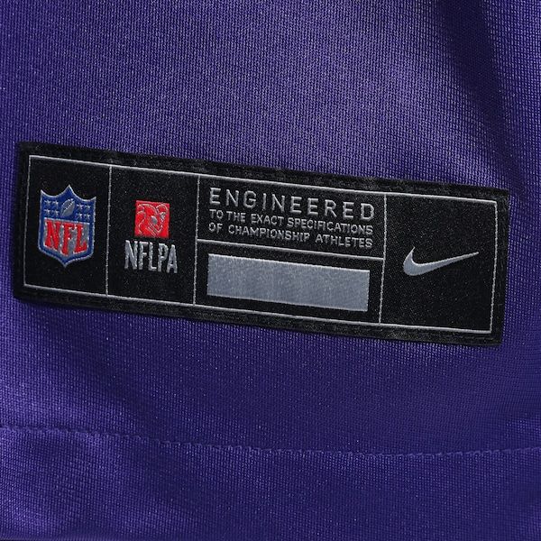 Justin Jefferson Game Jersey Purple