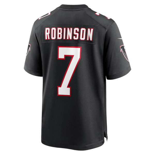 Bijan Robinson Game Jersey Black