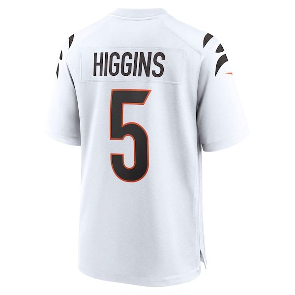 Tee Higgins Game Jersey White
