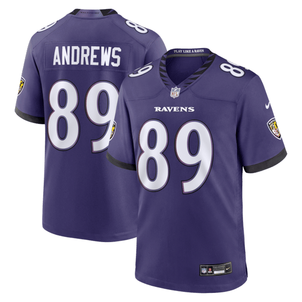 Mark Andrews Game Jersey Purple