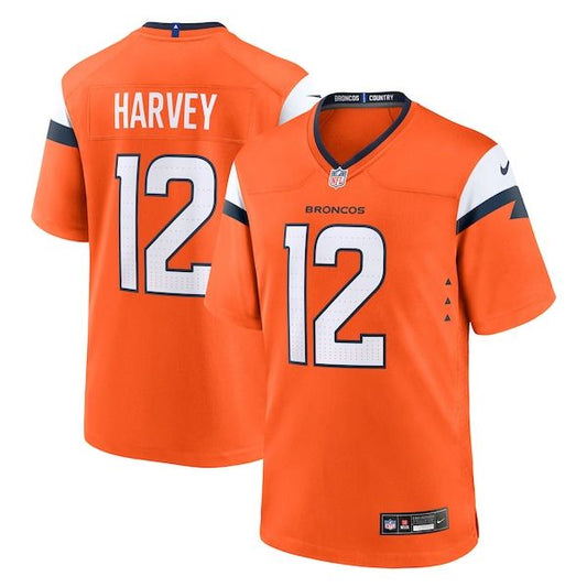 RJ Harvey Game Jersey Orange