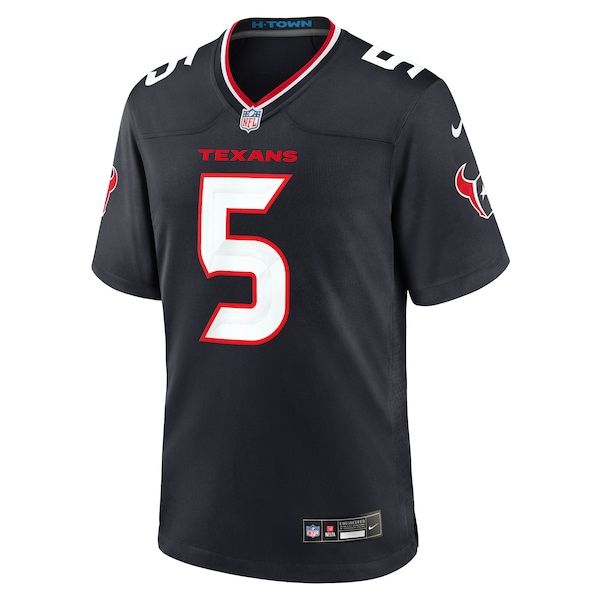 Jalen Pitre Game Jersey Navy
