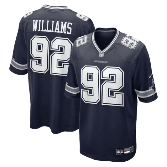 Quinnen Williams Game Jersey Navy