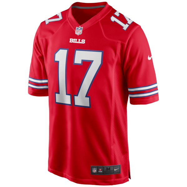 Josh Allen Game Jersey Red