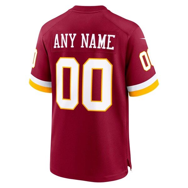 Custom Game Jersey Burgundy