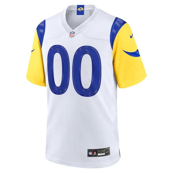 Custom Game Jersey White