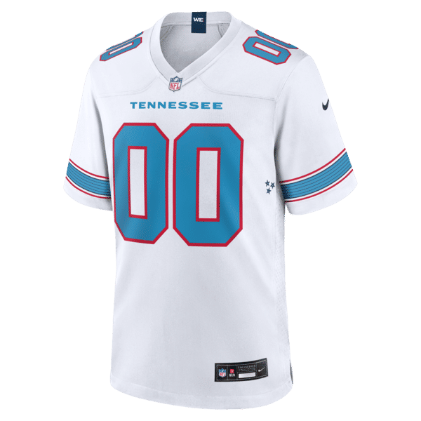 Custom Game Jersey White