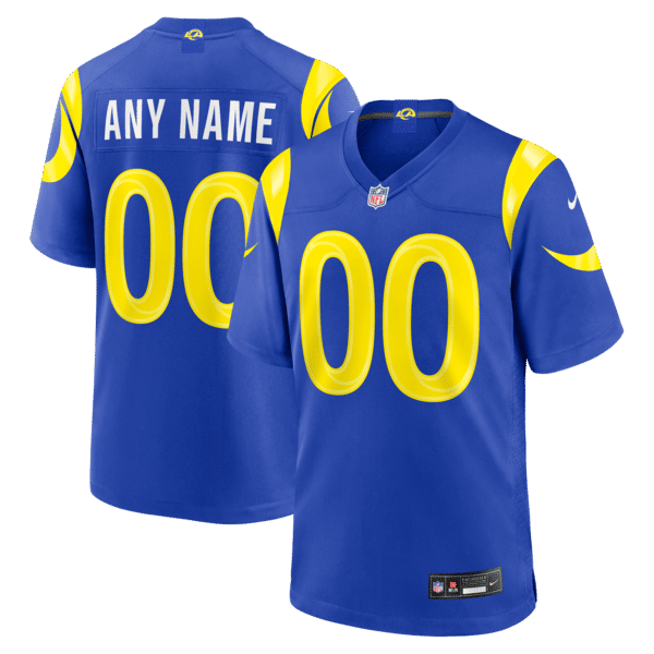 Custom Game Jersey Royal