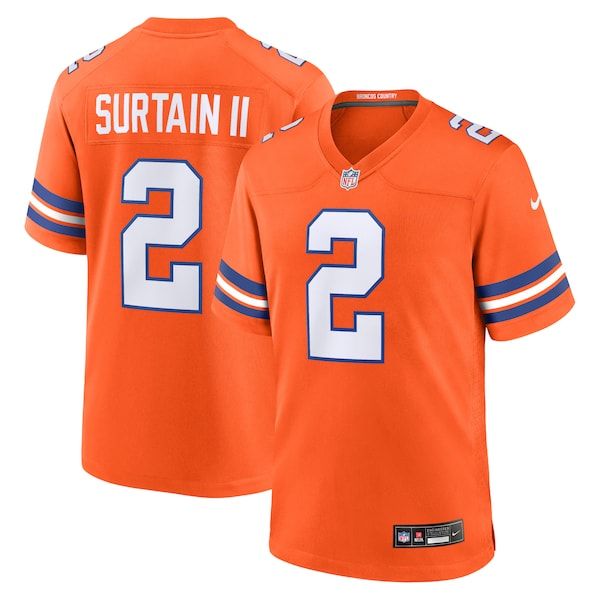 Patrick Surtain II Alternate Game Jersey Orange
