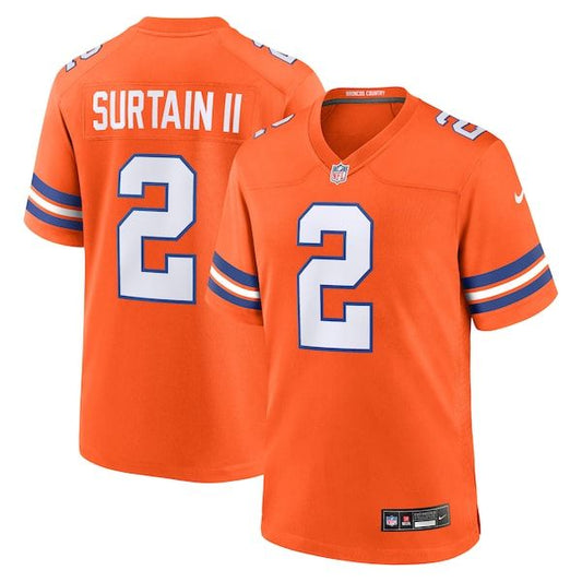 Patrick Surtain II Alternate Game Jersey Orange