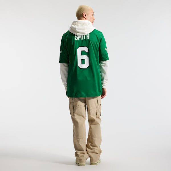 DeVonta Smith Alternate Game Jersey Kelly Green