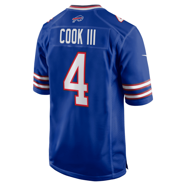James Cook III Game Jersey Royal