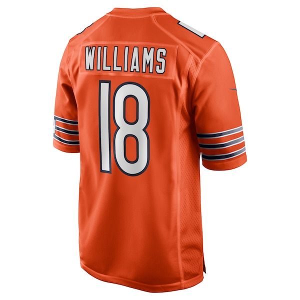 Caleb Williams Game Jersey Orange