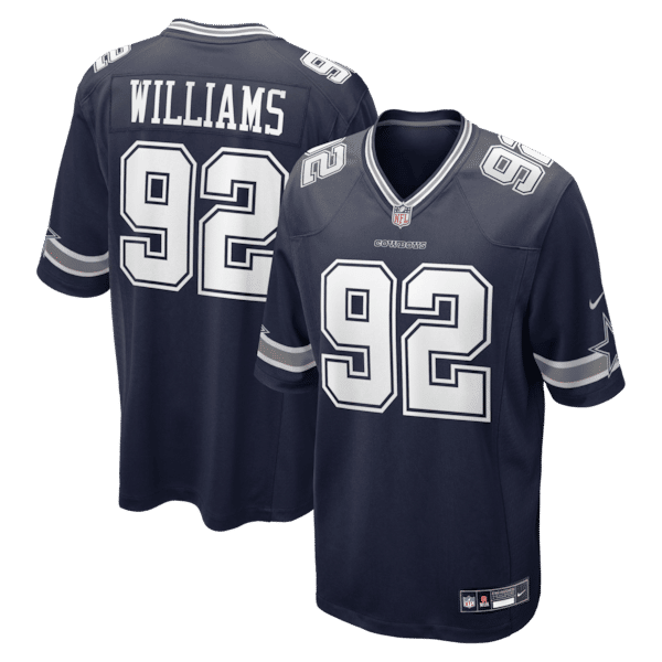 Quinnen Williams Game Jersey Navy