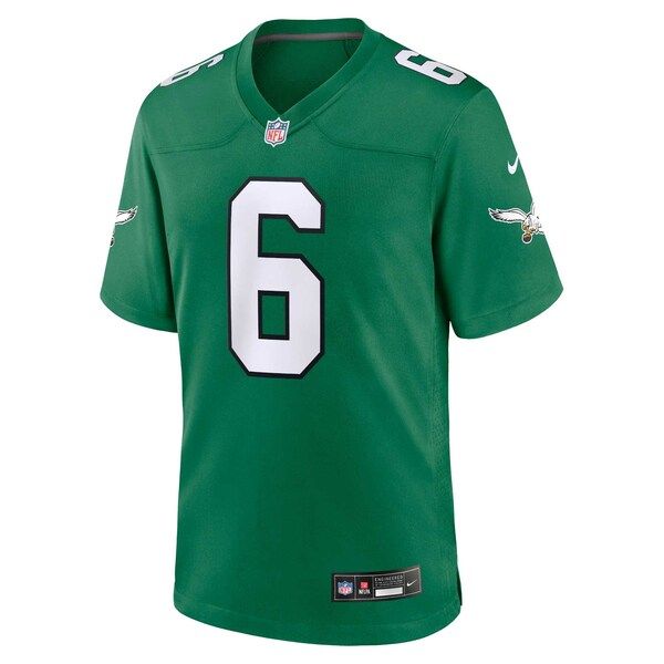 DeVonta Smith Alternate Game Jersey Kelly Green