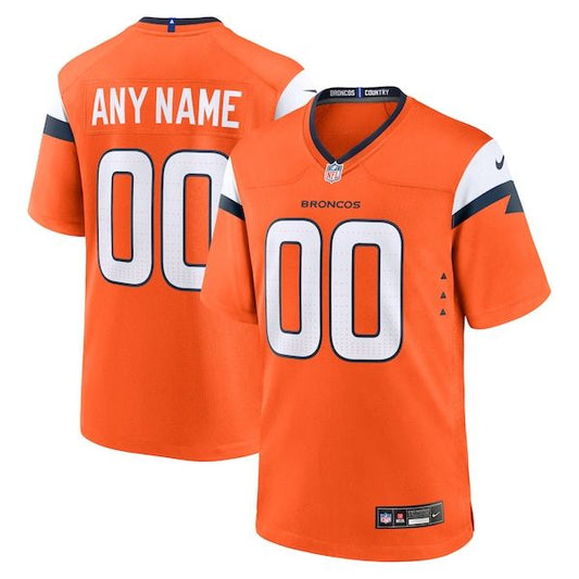 Custom Game Jersey Orange