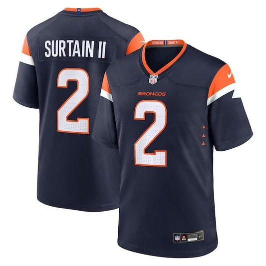 Patrick Surtain II Alternate Game Jersey Navy