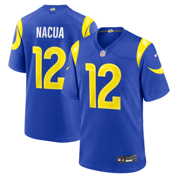 Puka Nacua Game Jersey Royal