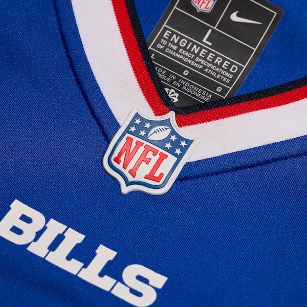 Josh Allen Game Jersey Royal
