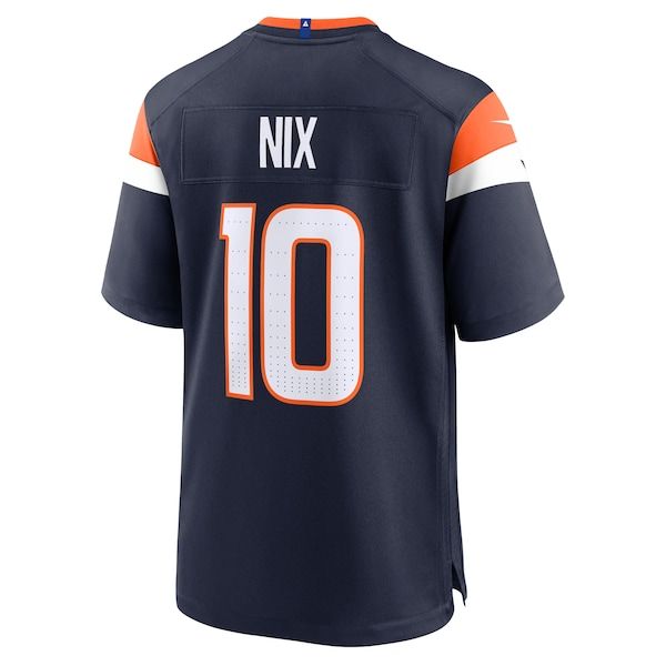 Bo Nix Alternate Game Jersey Navy