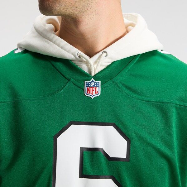 DeVonta Smith Alternate Game Jersey Kelly Green