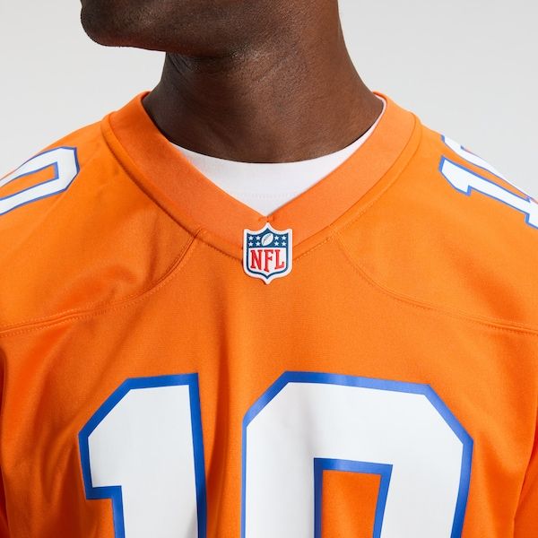 Bo Nix Mile High Collection 1977 Throwback Game Jersey Orange