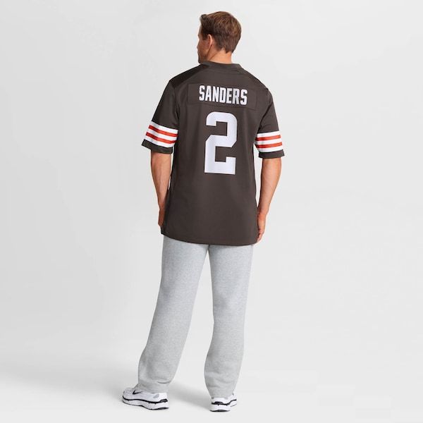 Shedeur Sanders Game Jersey Brown