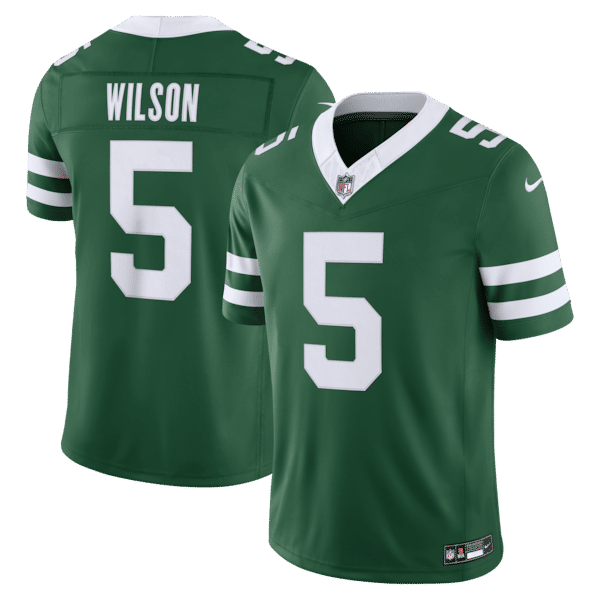 Garrett Wilson Vapor F.U.S.E. Stitched Limited Jersey Green