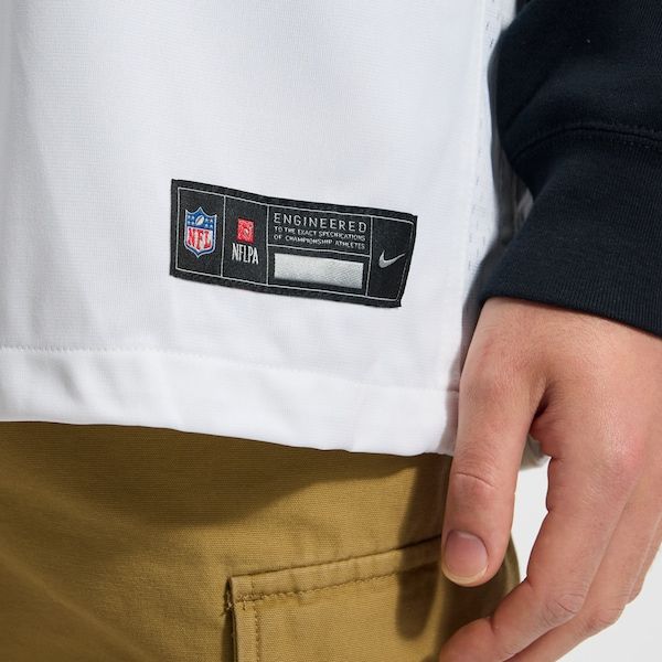 Joe Burrow Game Jersey White