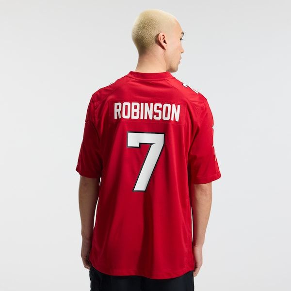 Bijan Robinson Game Jersey Red