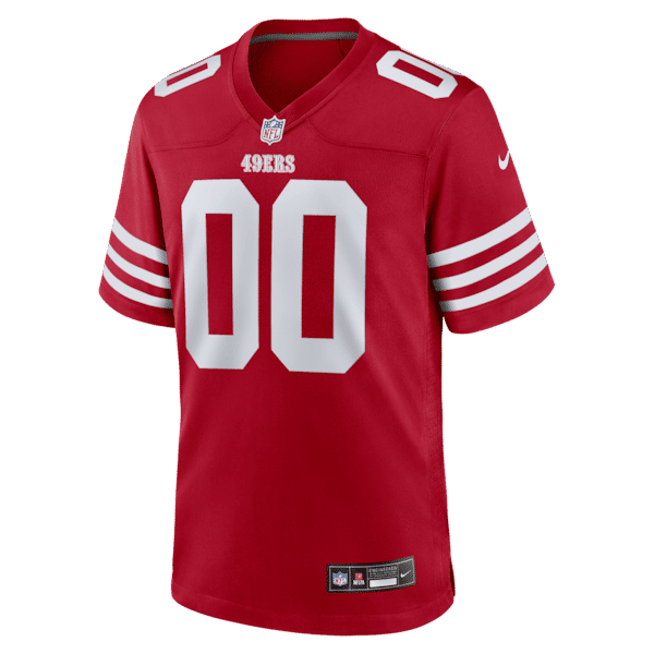 Custom Game Jersey Scarlet