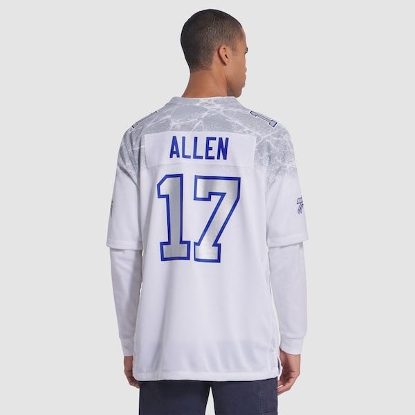Josh Allen 2025 Rivalries Collection Game Jersey White