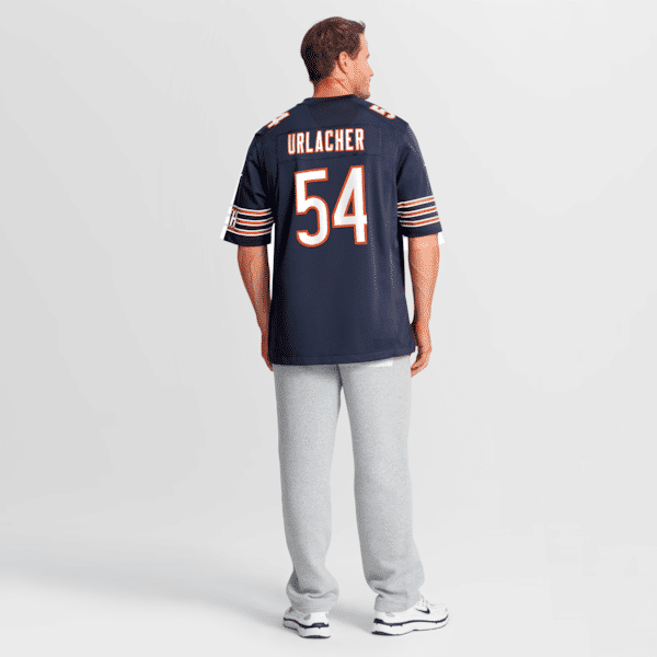 Brian Urlacher Game Retired Player Jersey Navy