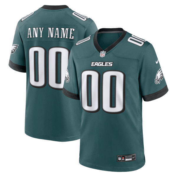 Custom Game Jersey Midnight Green