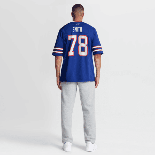 Bruce Smith Game Retired Player Jersey Royal