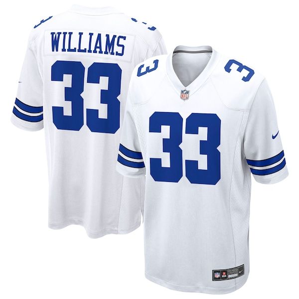 Javonte Williams Game Jersey White