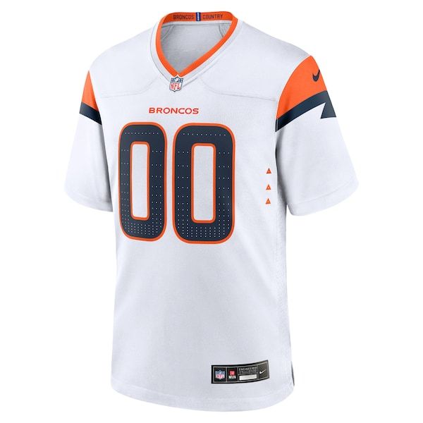 Custom Game Jersey White