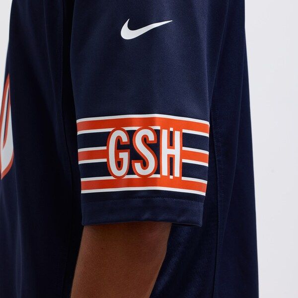 Caleb Williams Game Jersey Navy