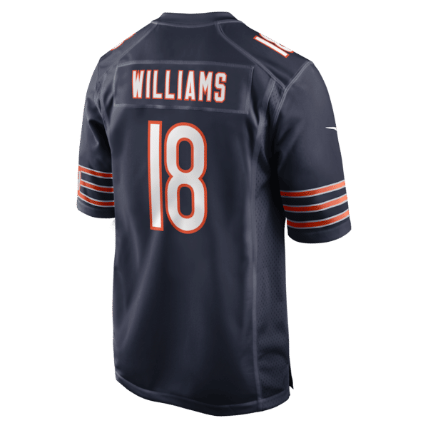Caleb Williams Game Jersey Navy