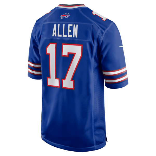 Josh Allen Game Jersey Royal