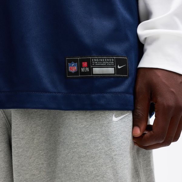 Drake Maye Game Jersey Navy