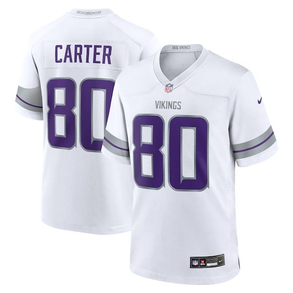 Cris Carter Alternate Retired Player Game Jersey White
