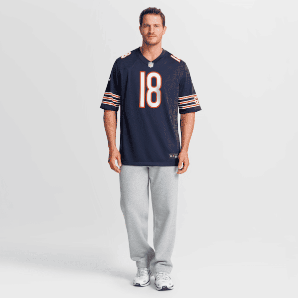 Caleb Williams Game Jersey Navy