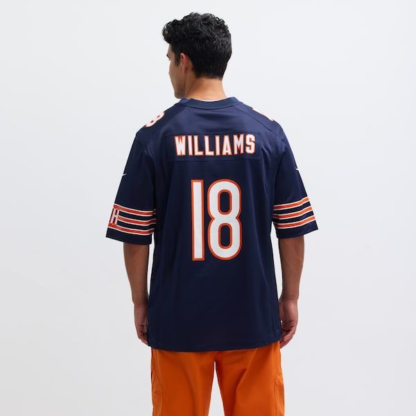 Caleb Williams Game Jersey Navy