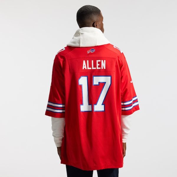 Josh Allen Game Jersey Red