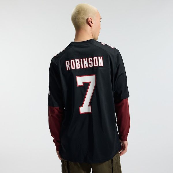 Bijan Robinson Game Jersey Black