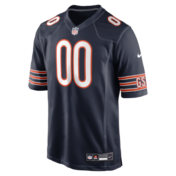 Custom Game Jersey Navy