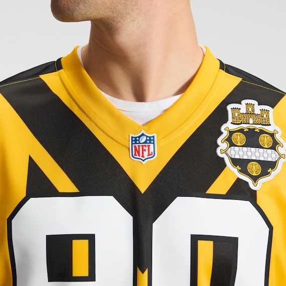 Alternate 1933 Throwback Game Custom Jersey Gold